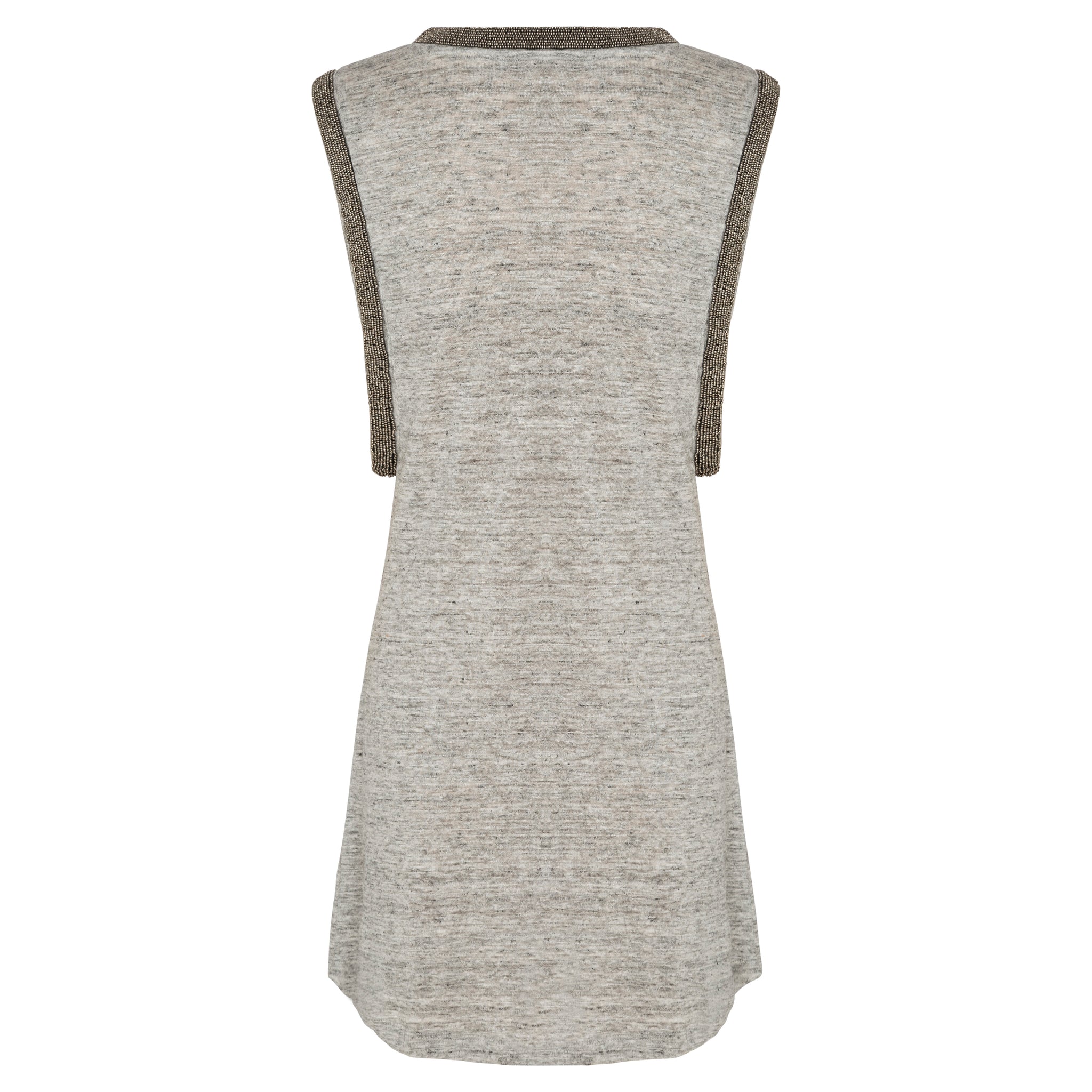 Luina Beaded Top - Pure Linen