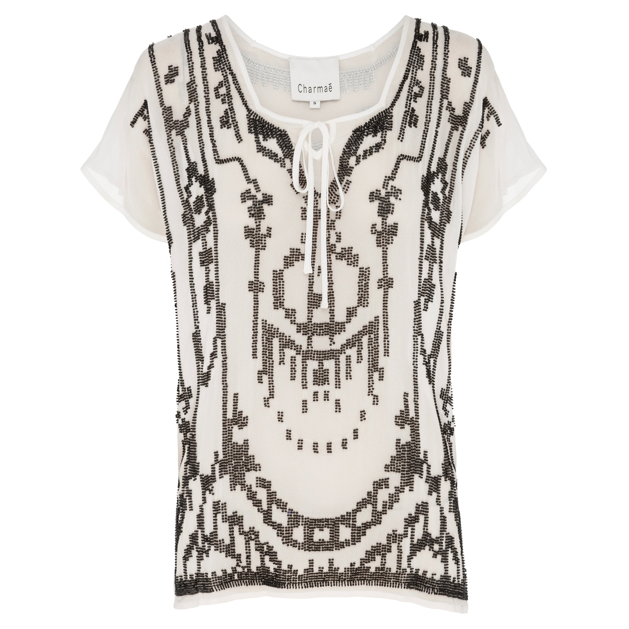 Titania Top - Pure Reconstituted Viscose Pebble Georgette