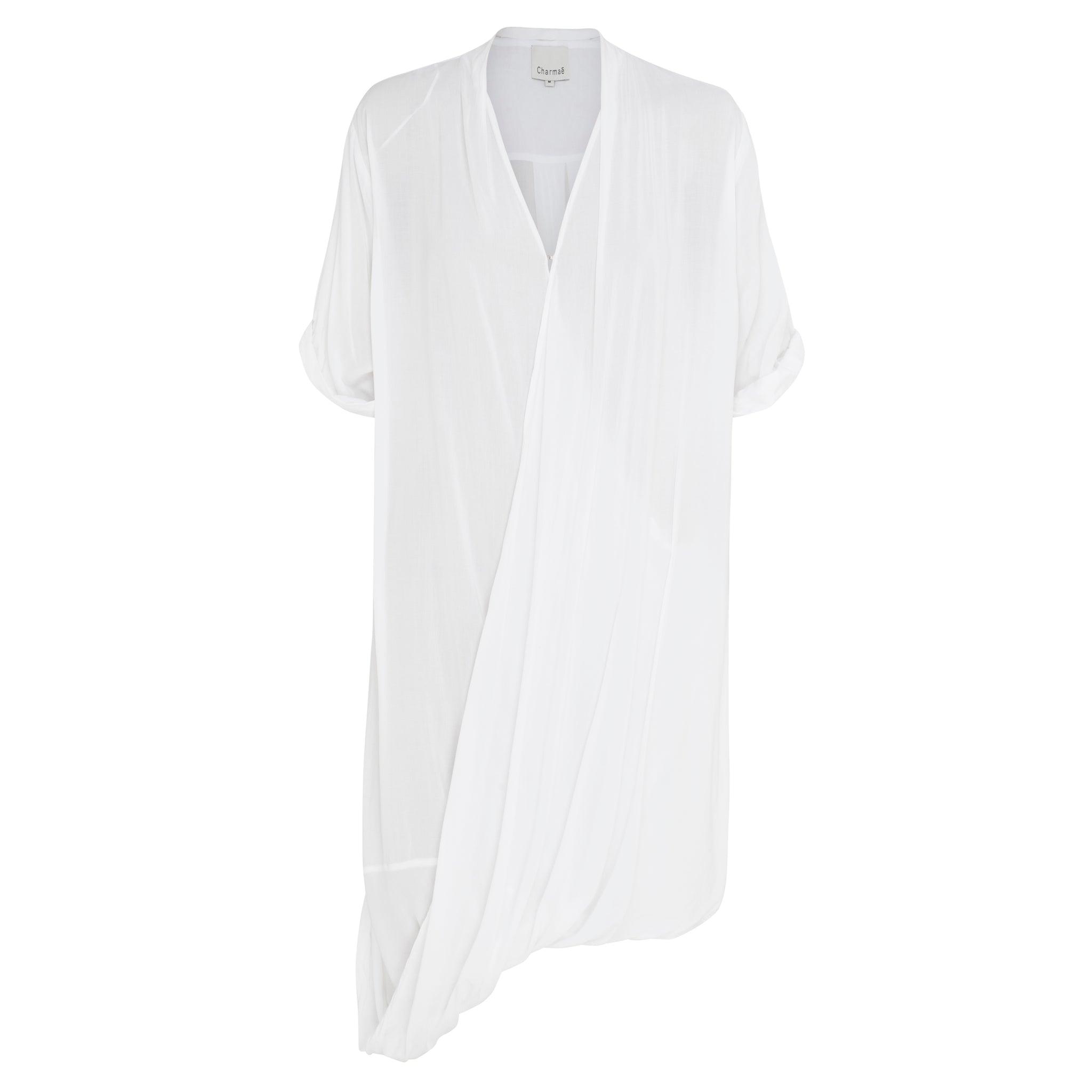 Adrien Wrap Shirt Dress - Reconstituted Washed Viscose