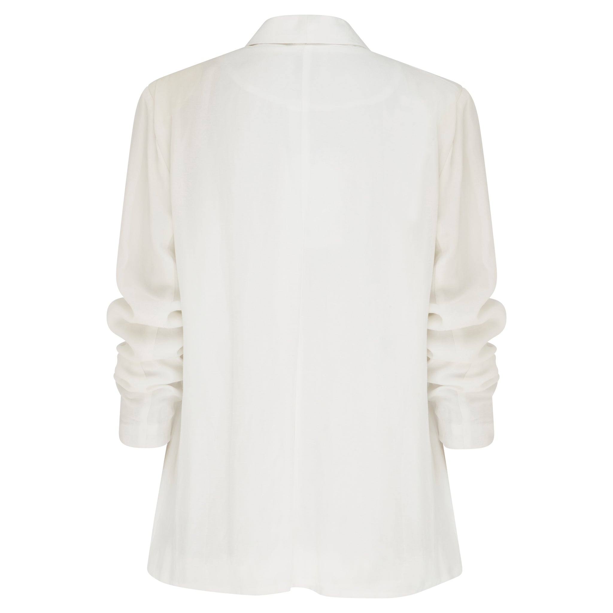 Georgia Jacket - Blended Linen Tencel Viscose Oxford - Dew