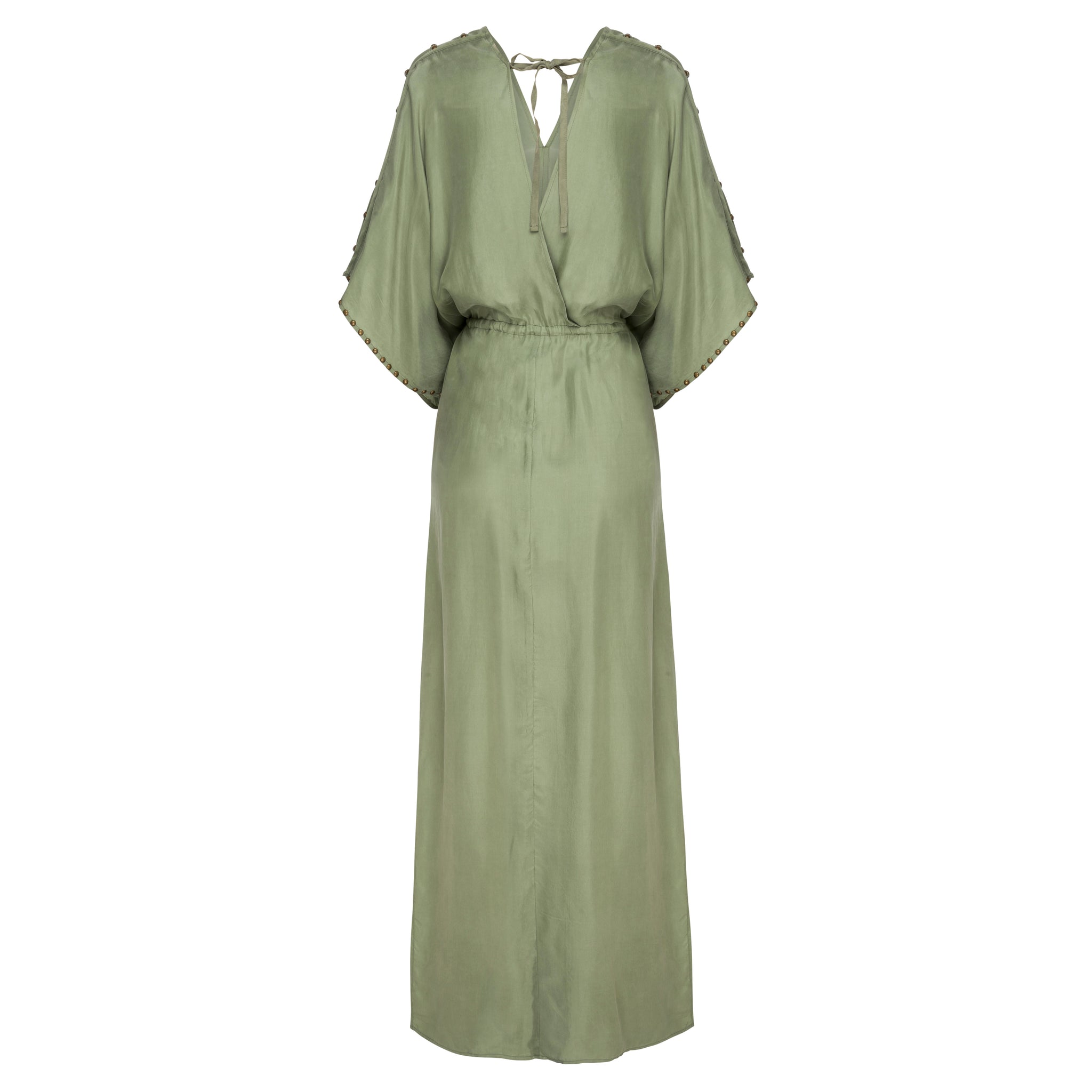Moria Stud Dress - Peached Cupro