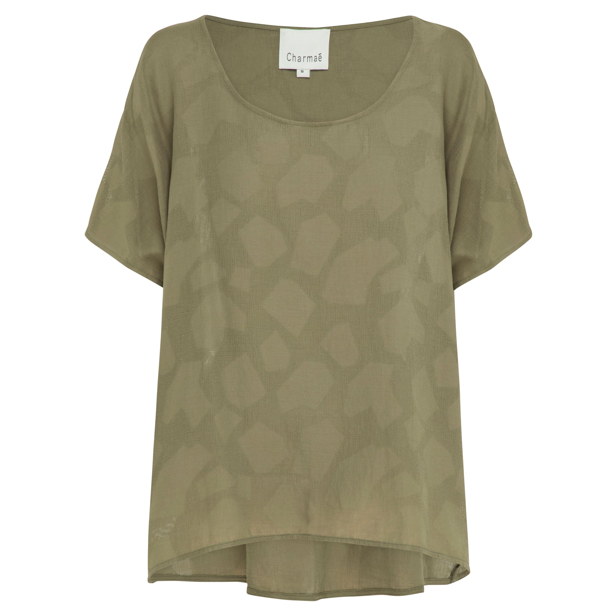 Elpis Top - Pure Cotton Jacquard