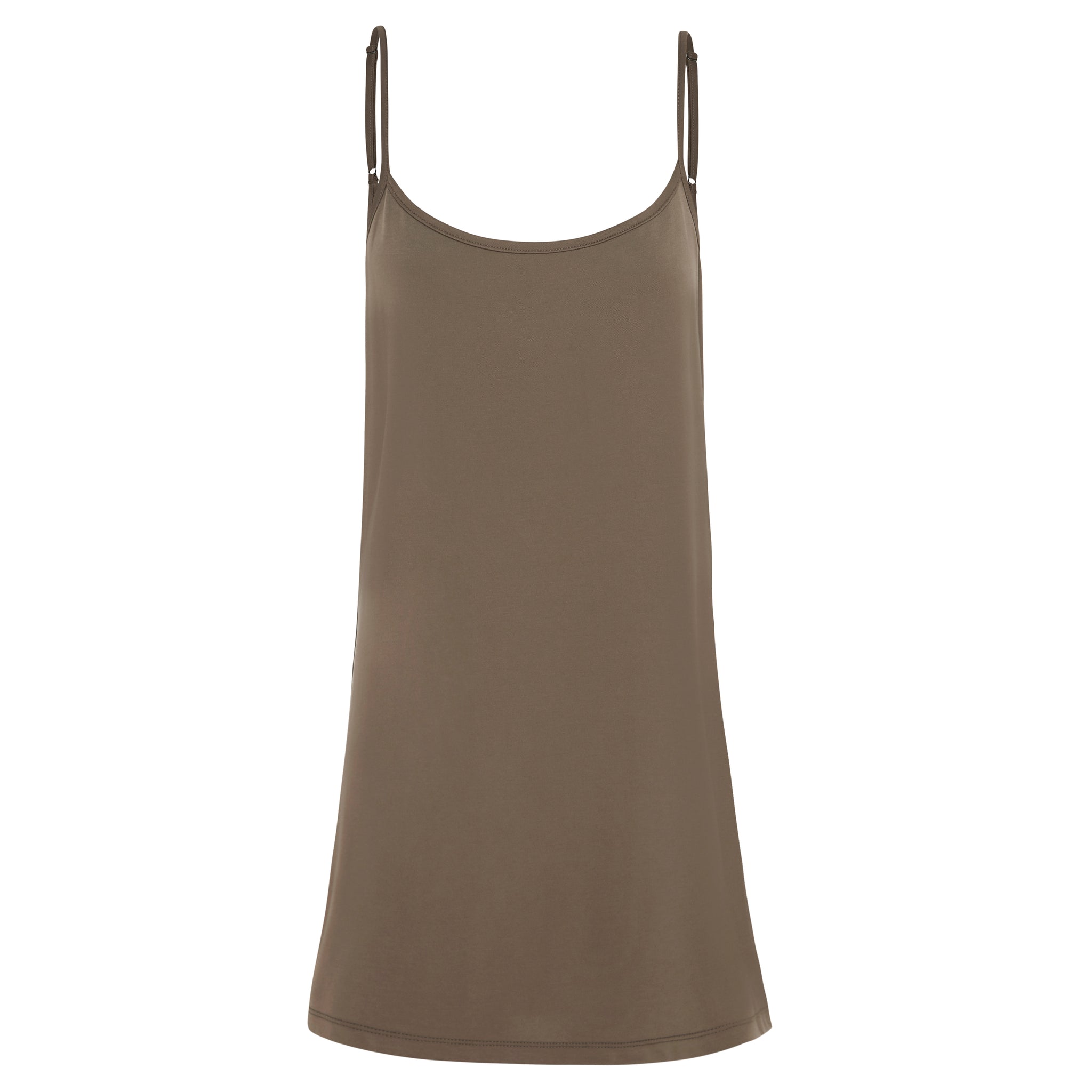 40%OFF our Tyche Longline Cami - Sand Washed Modal Beechwood