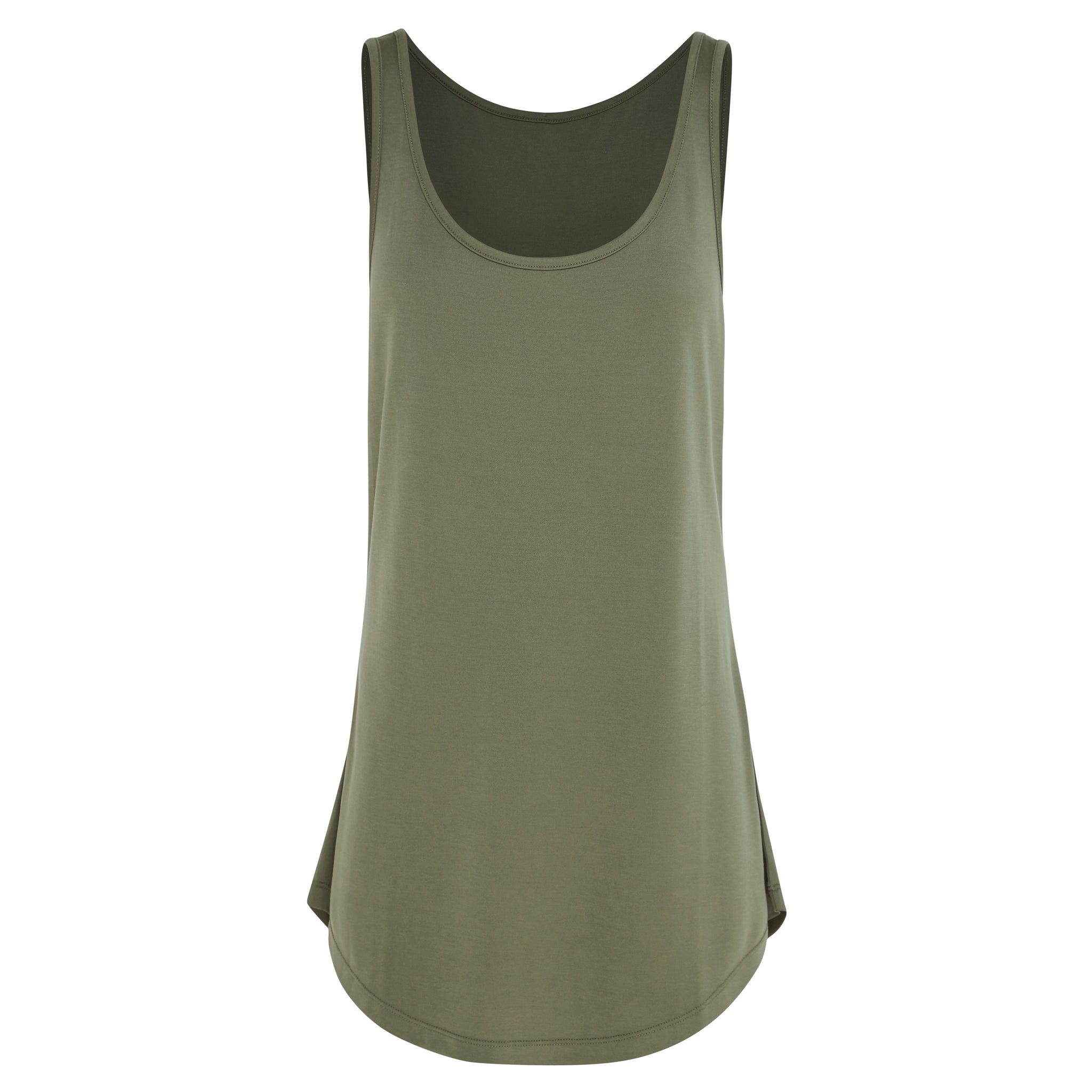 Kotys Longline Tank - Sand Washed Modal Jersey