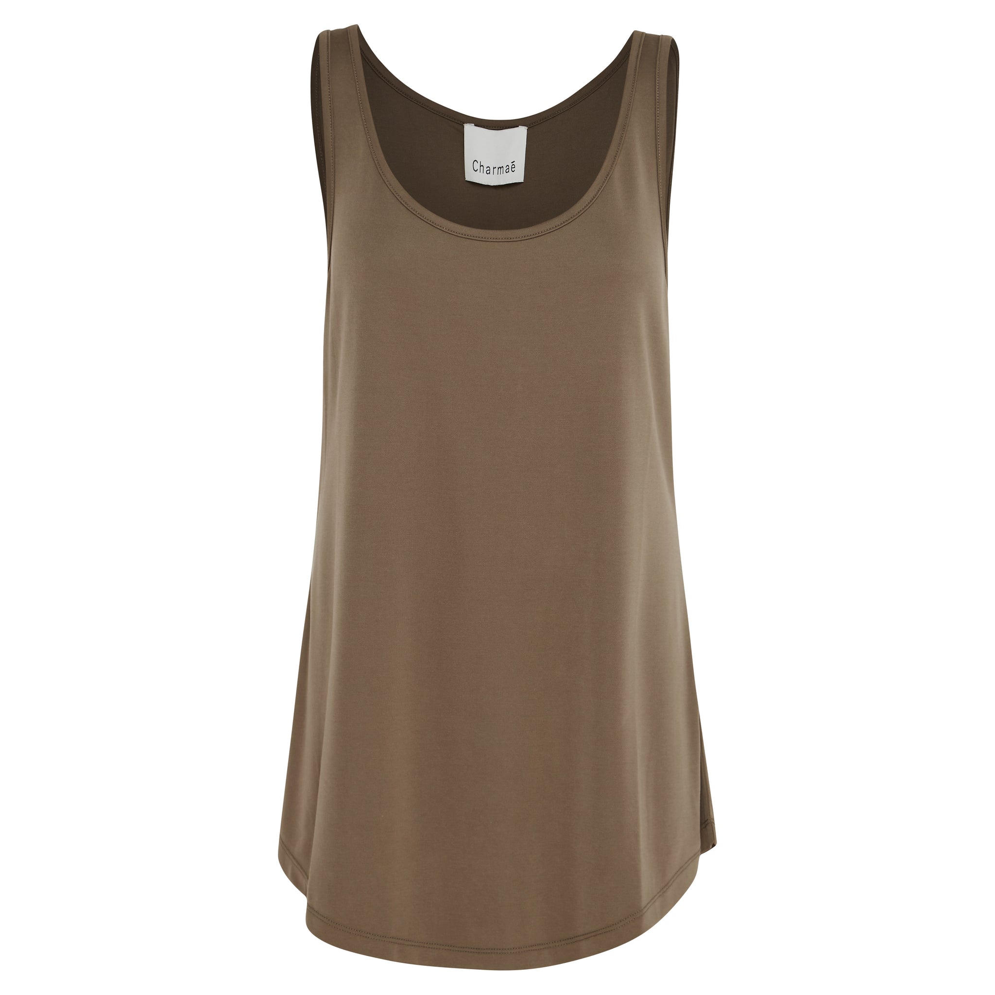 Kotys Longline Tank - Sand Washed Modal Jersey
