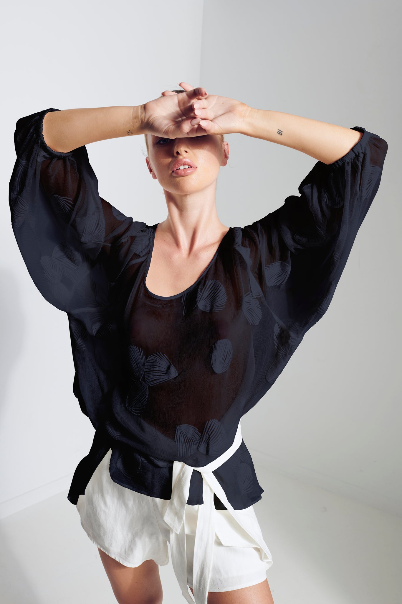 CONQUILLE SILK BLOUSE